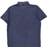 Tommy Hilfiger Polo Shirt - Medium Blue Cotton