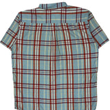 Quiksilver Checked Short Sleeve Shirt - XL Multicoloured Cotton