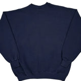 90S Blank Hanes Sweatshirt - 2XL Navy Cotton