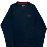 International Barbour Sweatshirt - Medium Navy Cotton