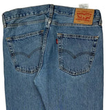 Levis 505 Jeans - 35W 31L Blue Cotton