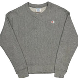 Reverse Weave Champion Sweatshirt - XS Gray Cotton