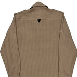 Oakley Checked Shirt - Medium Beige Polyester