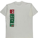 Single Stitch Mountain Dew Fruit Of The Loom T-Shirt - XL Green Cotton
