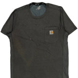 Carhartt T-Shirt - Large Gray Cotton