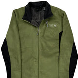 Mountain Hard Wear Lined Fleece Jacket - Medium Green Polyester
