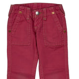 Age 6 True Religion Boot Cut Jeans - XS Pink Cotton