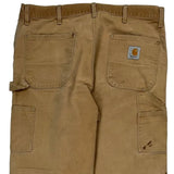Carhartt Carpenter Trousers - 38W 31L Brown Cotton