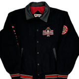 All American Quarter Horse Congress Schneiders 2003 Finalist Varsity Jacket - XS Black Wool Blend