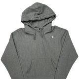Reverse Weave Champion Hoodie - Medium Grey Cotton Blend