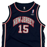 New Jersey Nets Reebok 2004-06 #15 Vince Carter Jersey - Large Navy Polyester