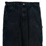 Lee Carpenter Pants - 36W 30L Black Cotton
