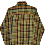Marmot Checked Flannel Shirt - Large Multicoloured Cotton