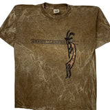 Grand Canyon Prairie Mountain Single Stitch T-Shirt - Large Brown Cotton