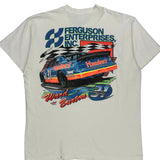 Ward Burton Fruit Of The Loom Nascar T-Shirt - XL White Cotton