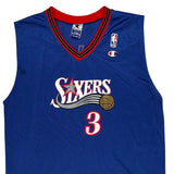 Philadelphia 76Ers Champion Nba Jersey - XL Blue Polyester