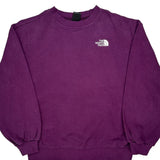 The North Face Sweatshirt - Small Purple Cotton