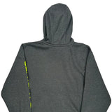 Built To Serve And Protect Hardworking People Carhartt Hoodie - Large Gray Cotton Blend