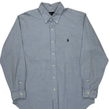 Ralph Lauren Shirt - Large Blue Cotton