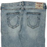 True Religion Denim Shorts - 38W 10L Light Wash Cotton