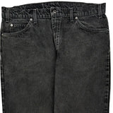 Levis Jeans - 36W 30L Black Cotton
