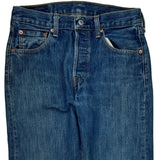 501 Levis Jeans - 28W US 4 Blue Cotton