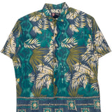 Chaps Ralph Lauren Floral Hawaiian Shirt - XL Multicoloured Cotton