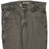 Carhartt Carpenter Pants - 36W 30L Gray Cotton