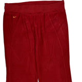 Nikefit Therma Nike Track Pants - Small Red Polyester