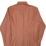 Polo By Ralph Lauren Shirt - Large Orange Cotton