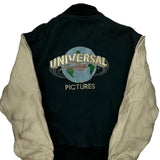 Universal Pictures Mac Murray Varsity Jacket - Small Beige Leather