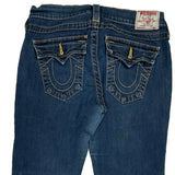 True Religion Skinny Jeans - 28W UK 8 Blue Cotton