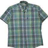 Barbour Short Sleeve Shirt - XL Multicoloured Cotton