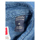 Wrangler Denim Shirt - Medium Blue Cotton