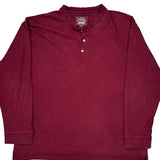 Levis Long Sleeve T-Shirt - 2XL Red Cotton