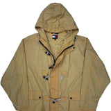 80S Tommy Hilfiger Windbreaker - XL Yellow Nylon