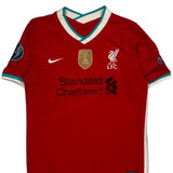 Liverpool Fc Nike Football Shirt - Large Red Polyester
