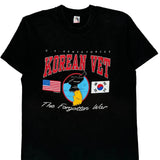 U.S. Armed Forces Fruit Of The Loom Single Stitch T-Shirt - Large Black Cotton