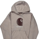 Carhartt Hoodie - Small Pink Cotton