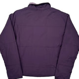 Reebok Reversible Jacket - Small Purple Nylon