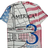 America'S Cup 1992 Hanes Graphic Aop T-Shirt - Large Multicoloured Cotton