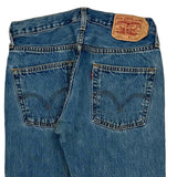 501 Levis Jeans - 32W 30L Blue Denim