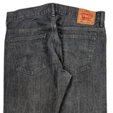 569 Levis Jeans - 35W 30L Grey Cotton