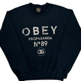 Propaganda No. 89 Obey Sweatshirt - Small Black Cotton