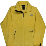 The North Face Fleece Jacket - Medium Yellow Polyester