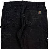Tilly Tuff Carpenter Pants - 36W 31L Black Cotton