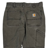 Carhartt Trousers - 32W 30L Grey Cotton