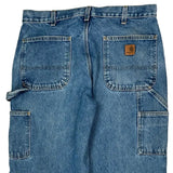 Carhartt Carpenter Jeans - 34W 30L Blue Cotton