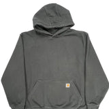 Carhartt Hoodie - 2XL Gray Cotton