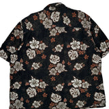 George Floral Hawaiian Shirt - XL Brown Viscose